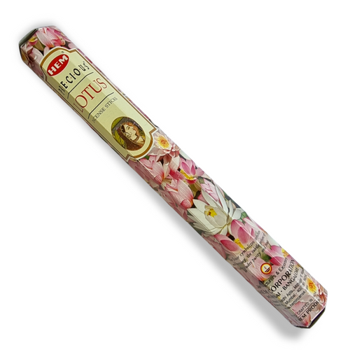 Precious Lotus Hem Incense Sticks 20 gram Hexagonal