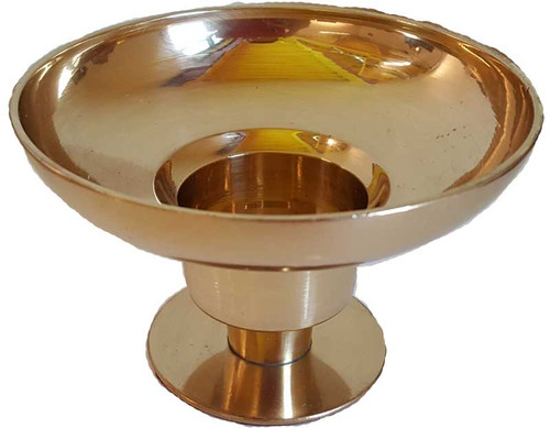 Brass Universal Candle Holder 7cm