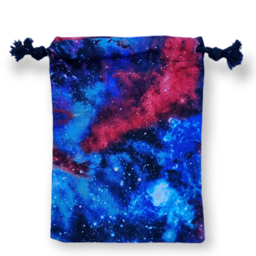 Galaxy Cotton Drawstring Tarot Bag 20cm