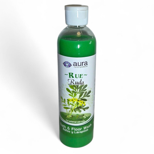 Rue Water Agua De Ruda Bath and Floor Wash 8 fl oz. 236 mls 
