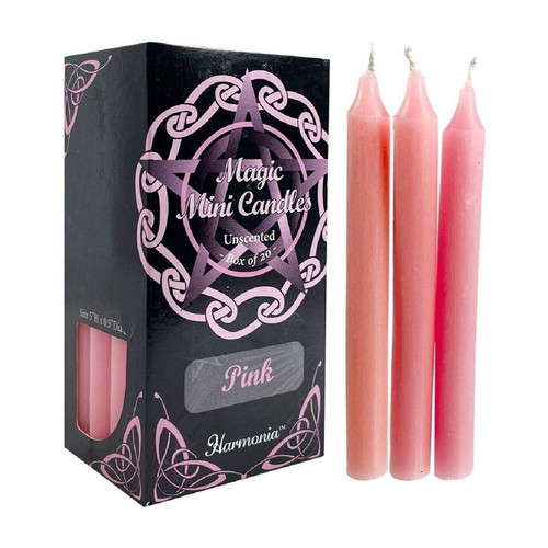 Chime Wish Candle Pink Bulk Buy 20 Pack 