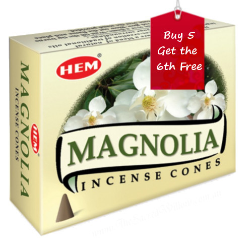 Magnolia Hem Incense Cones