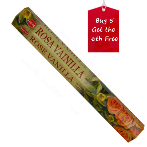 Rose Vanilla Hem Incense