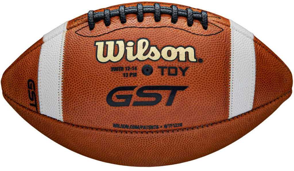 Wilson GST TDY Leather Youth Football WTF1320B