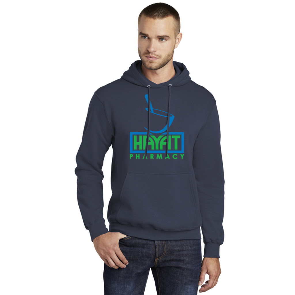 ** Fleece Hooded Sweatshirt-Hayat