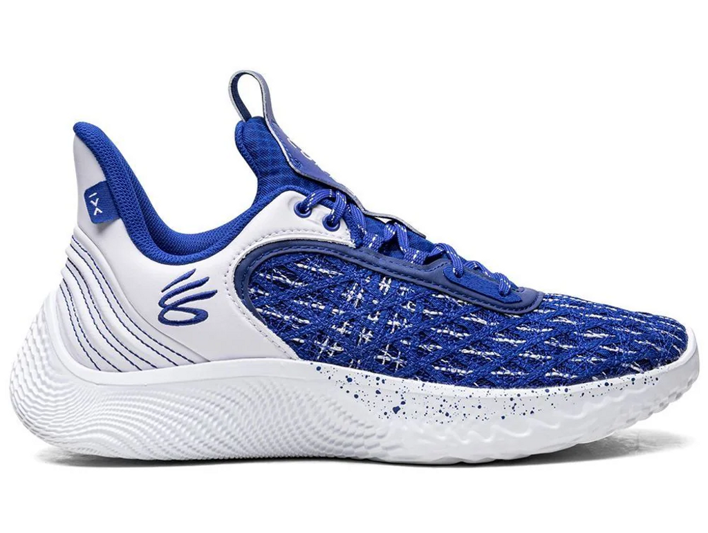 Under Armour Team Curry 9 Basketball Shoe- Navy/White- 3025631