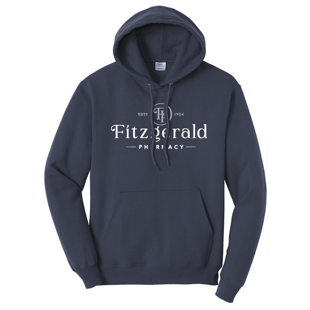 Fleece Hooded Sweatshirt-Fitzgerald