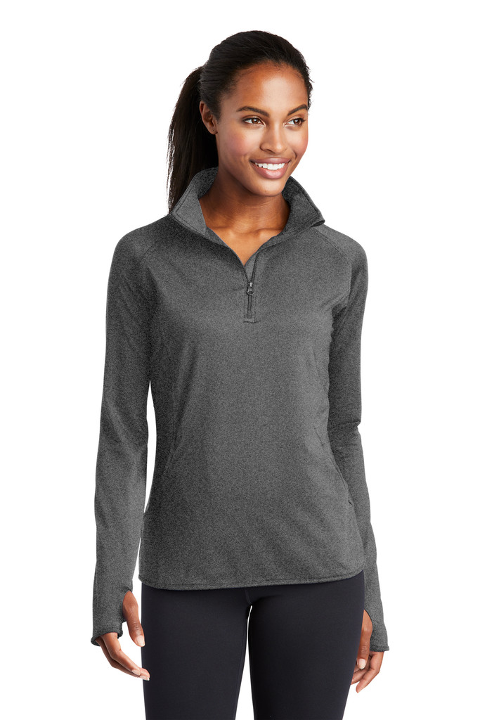 Ladies Sport-Wick® Stretch 1/4-Zip Pullover