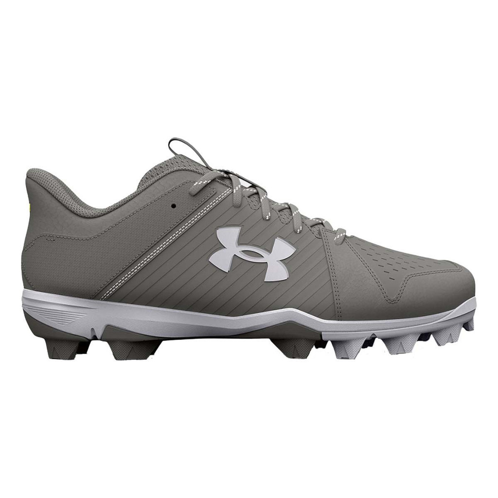 Under Armour Leadoff Low RM Youth Baseball Shoe - Grey 3025600-102