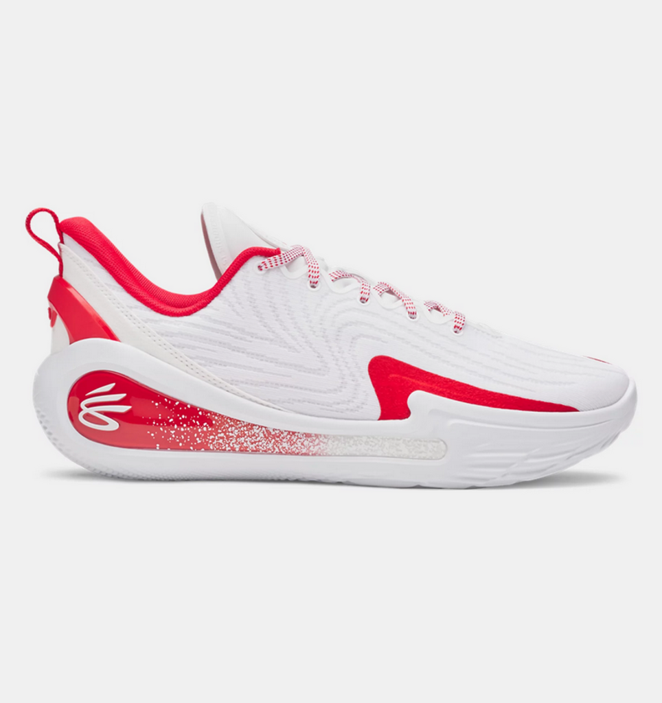 Under Armour Curry 12 Team Basketball Shoe- Red/White