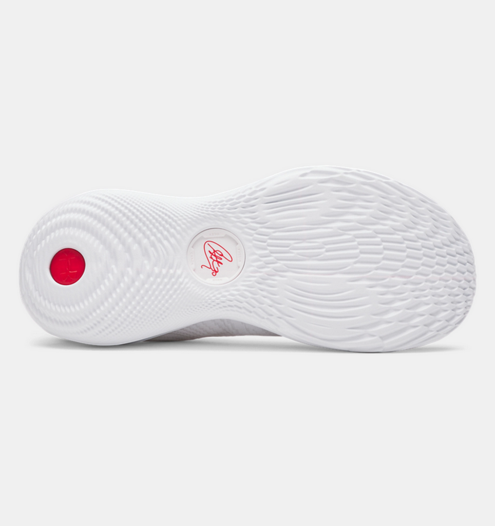 Under Armour Curry 12 Team Basketball Shoe- Red/White
