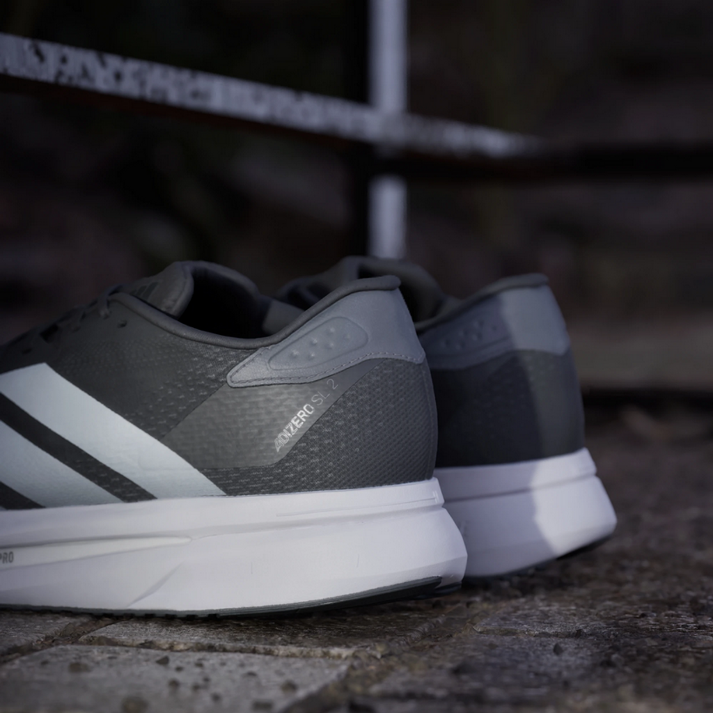 Adidas Adizero SL 2 Men's Running Shoe - Black/White