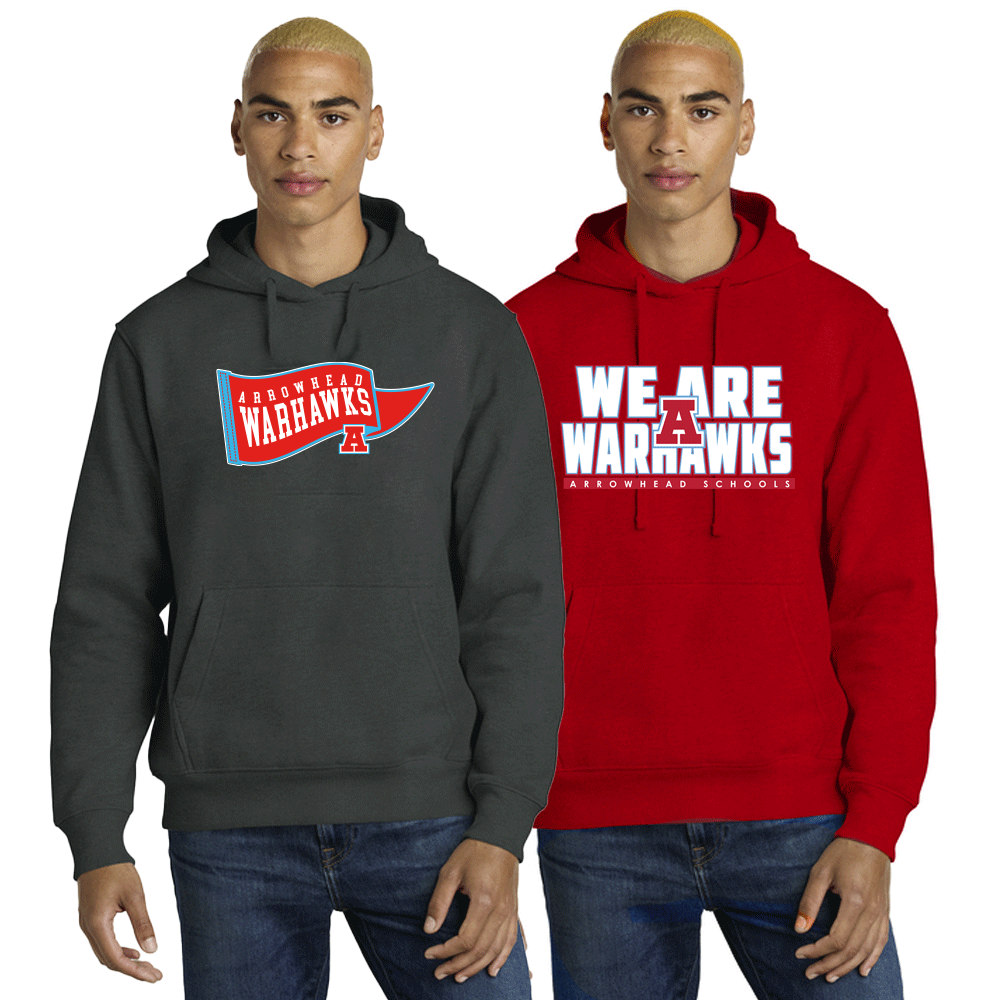 District® V.I.T.™ Super Heavyweight Fleece Hoodie-Arrowhead Spirit
