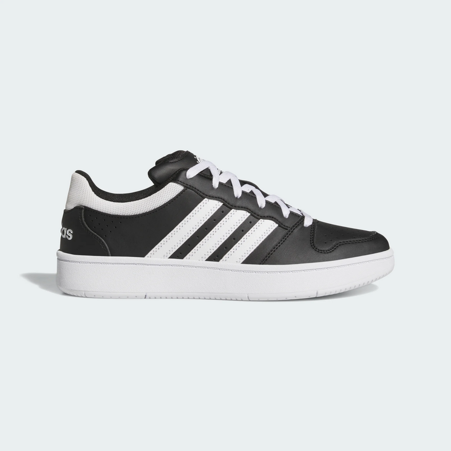 Adidas Hoops Classic Men's Basketball Shoes- Black/White