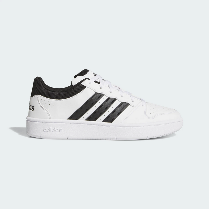 Adidas Hoops Classic Men's Basketball Shoes- White/Black