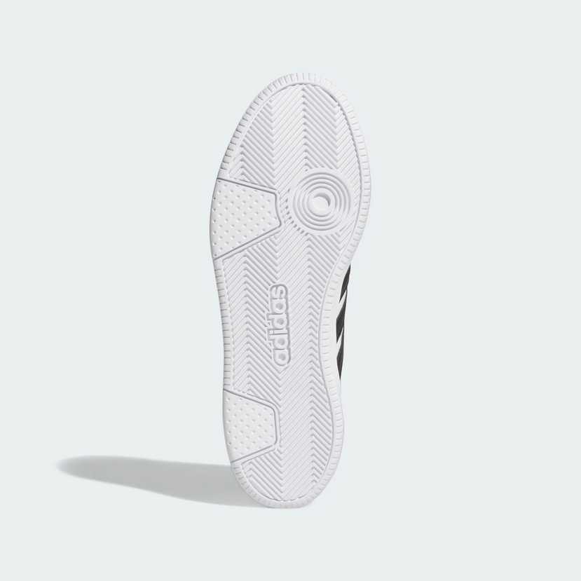 Adidas Hoops Classic Men's Basketball Shoes- White/Black