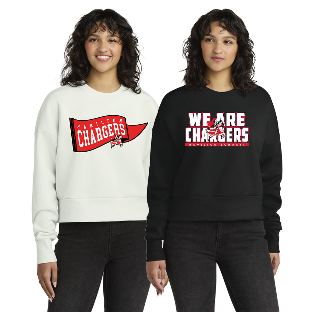 Womens Heavyweight Crewneck Sweatshirt-Hamilton Spirit