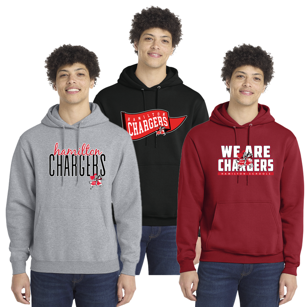 Core Fleece Pullover Hooded Sweatshirt-Hamilton Spirit