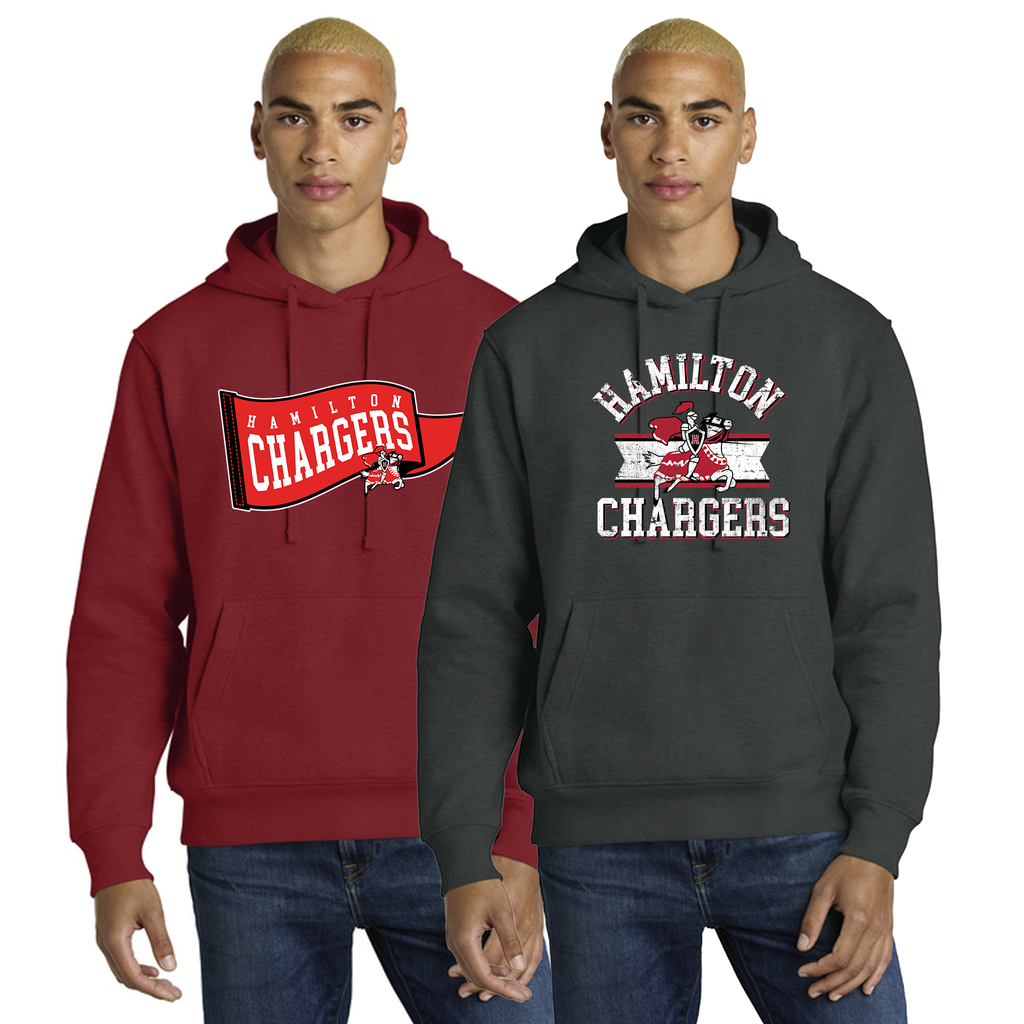 District® V.I.T.™ Super Heavyweight Fleece Hoodie-Hamilton Spirit
