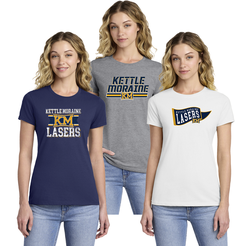 Womens Fan Favorite Tee-Kettle Moraine Spiritwear