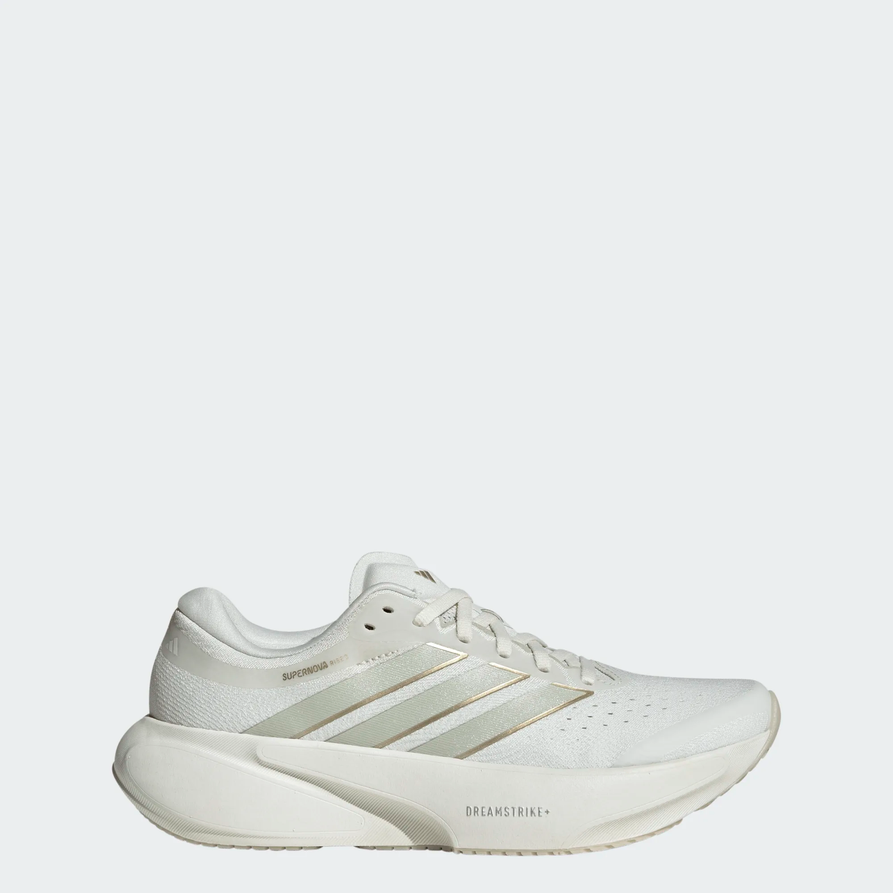 Adidas Supernova Rise 3 Women's Running Shoe - Cloud White / Gray / Gold