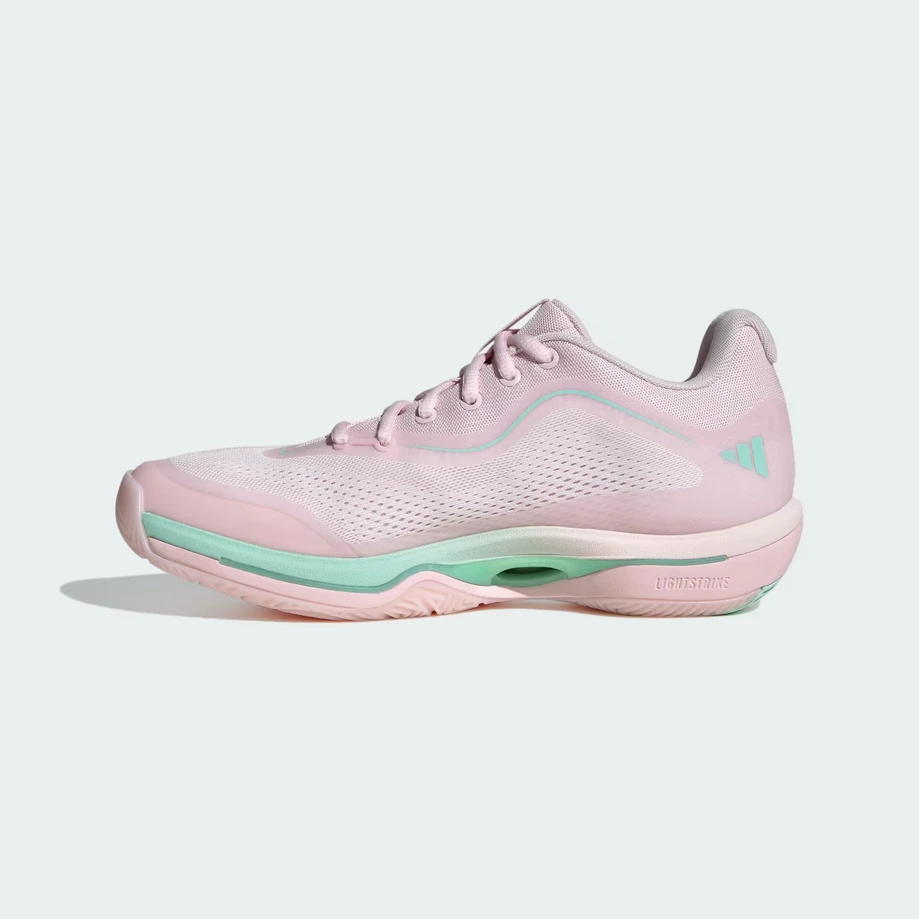 Adidas Women's Crazyflight 7 Volleyball Shoe - Distilled Pink / Clear Mint / Silver Metallic