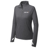 Women's 1/4 zip Pullover-Derse Women's 1/4 zip Pullover-Derse