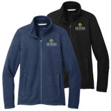 Ladies Arc Sweater Fleece Jacket-Seton Ladies Arc Sweater Fleece Jacket-Seton