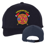 Trucker Mesh Snapback Cap-Greenfield Fire Trucker Mesh Snapback Cap-Greenfield Fire