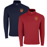 Vansport Mesh 1/4-Zip Tech Pullover-Greenfield Fire Vansport Mesh 1/4-Zip Tech Pullover-Greenfield Fire