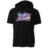 Short Sleeve Hooded Tee -Wisco Youth Football