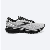 Brooks Men's Ghost 15 Running Shoe -110393 White/Black 