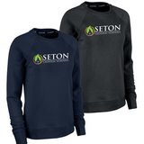 Women's Victory Fleece Crew-Seton Women's Victory Fleece Crew-Seton