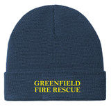 Knit Cuff Beanie-Greenfield Fire Knit Cuff Beanie-Greenfield Fire