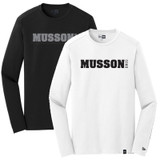 New Era Heritage Blend Long Sleeve Crew Tee-Musson Brothers
