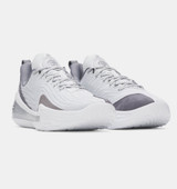 Under Armour Curry 12 Team Basketball Shoe- Grey/White