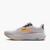 Brooks Women's Ghost 17 Running Shoe - Oyster/Apricot/Pink