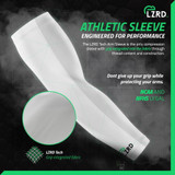 LZRD Tech Grip Football Arm Sleeve - Black