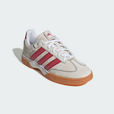 Adidas Men's Spezialist Indoor Court Shoes - Off White / Red / Cloud White