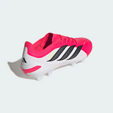 Adidas Predator League FG Unisex Soccer Cleats - Lucid Red / Core Black / Cloud White