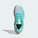 Adidas Women's Crazyflight 6 Mid Volleyball Shoe - Flash Aqua / Hi-Res Yellow / Cloud White