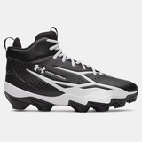 Under Armour Men's Spotlight Hammer Football Cleats - Black/White