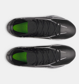 Under Armour Men's Spotlight Pro Football Cleats - Black / Metallic Silver