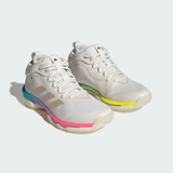 Adidas Women's Crazyflight 7 Volleyball Shoe - Core White / Rose Gold Metallic / Dark Blue