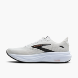 Brooks Women's Ghost 18 Running Shoe - White/Black/Rose Gold 