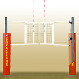 Match Point Volleyball System, Complete w/ Floor Sockets