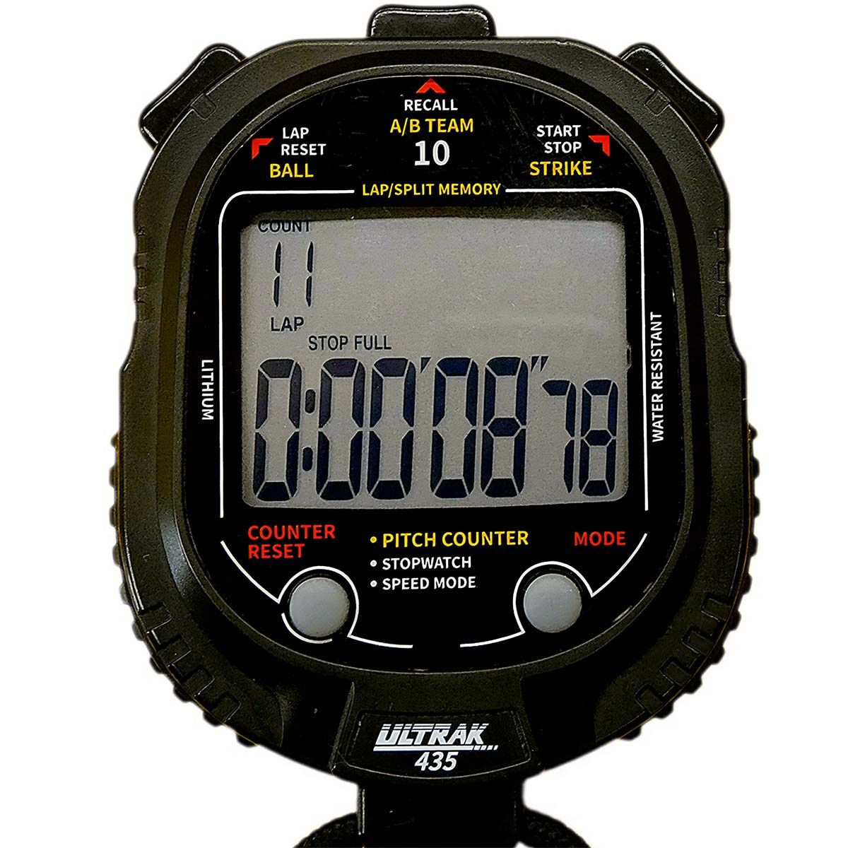 Ultrak 435 Pitch Counter & Stopwatch