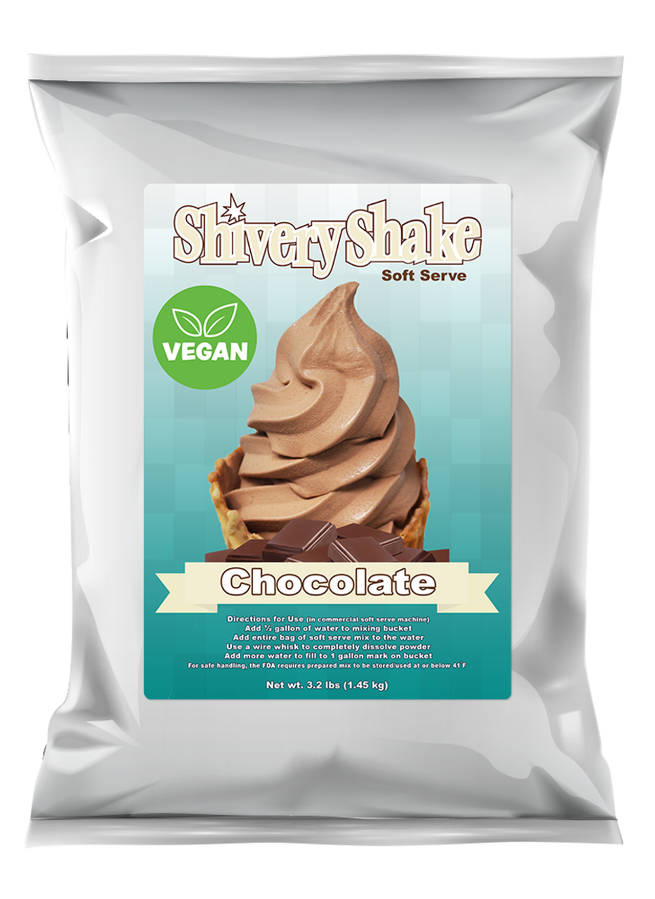 New Vegan Shivery Shake Soft Serve Mixes! Cappuccino Supreme