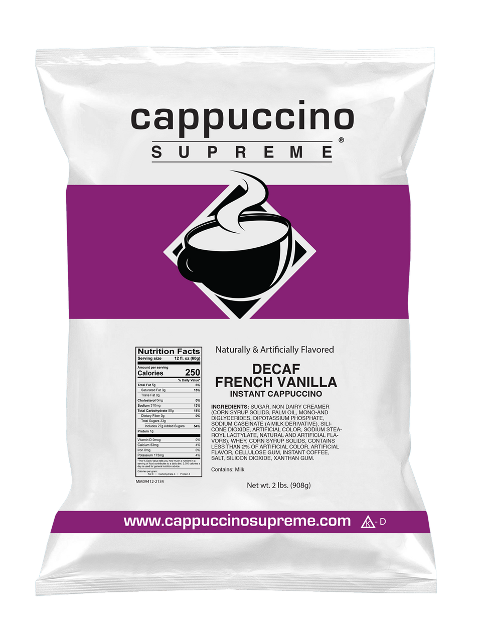 decaf french vanilla cappuccino mix