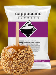 Fall Flavor Spotlight On Caramel Apple Crisp Cappuccino Mix